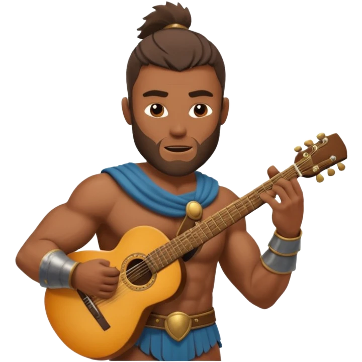 ancient gladiator play guitar emoji