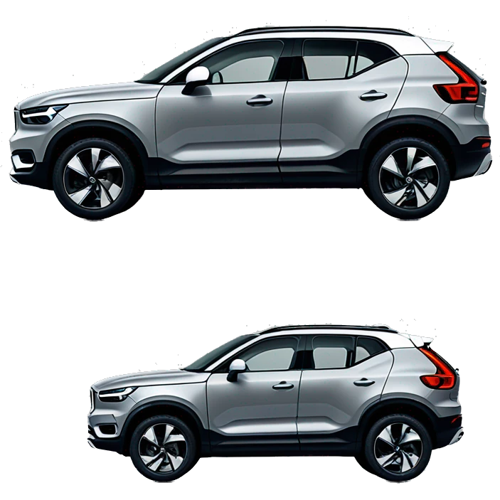 electro volvo xc40 grey emoji