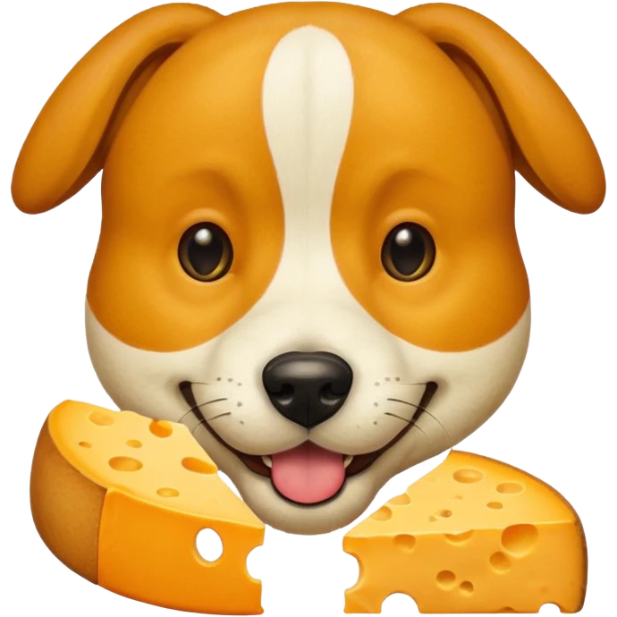 dog cheese emoji