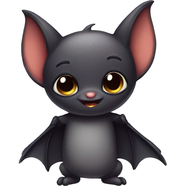 Cute bat emoji