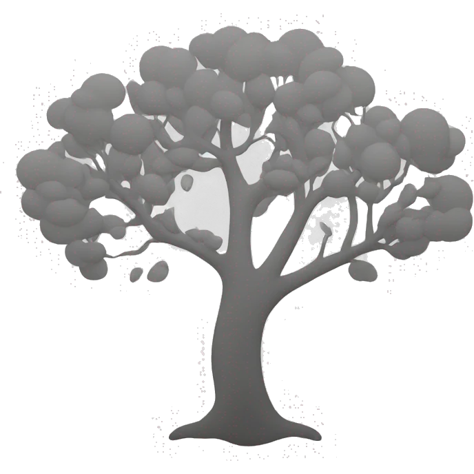 family tree icon monochrome emoji