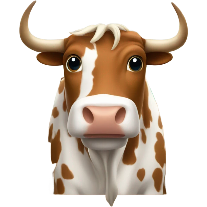 longhorn bull in a classroom emoji