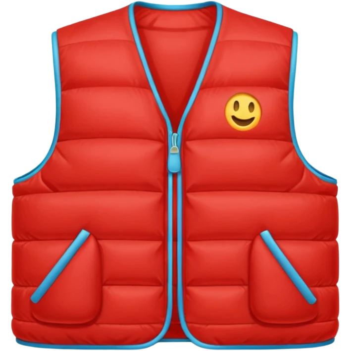 red jilet emoji