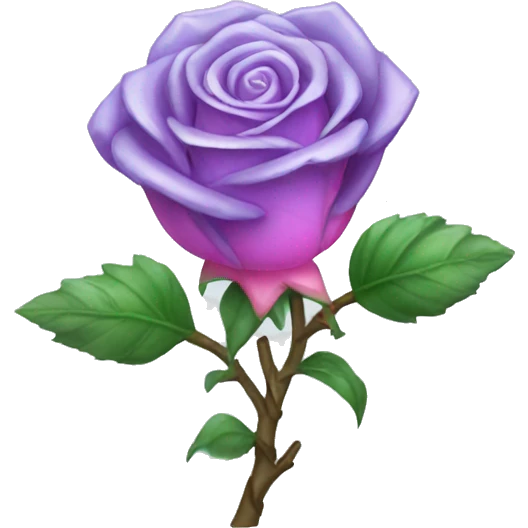 crystal rose emoji