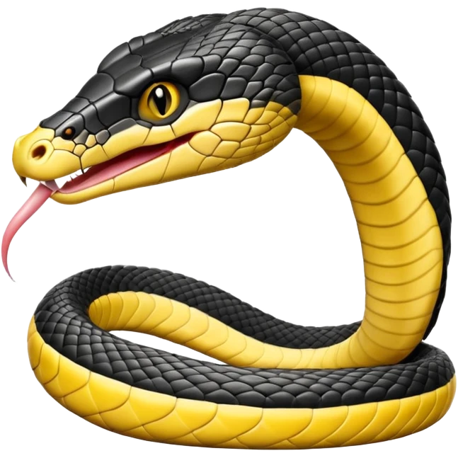 King cobra front facing emoji