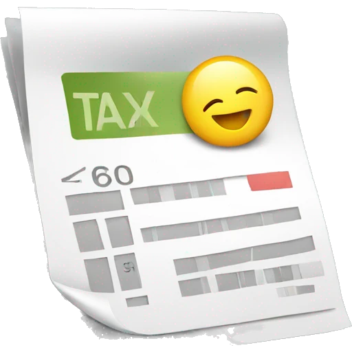 electronic tax invoice emoji
