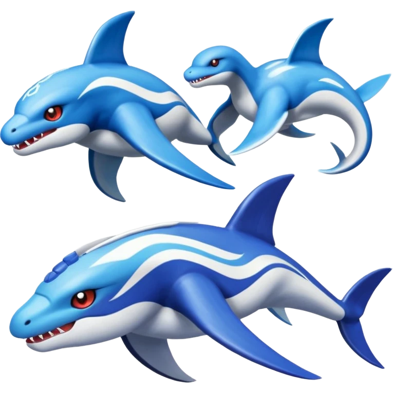 Dialga-Kyogre-Dragonair-Latios-Pokémon-Fakémon-creature emoji