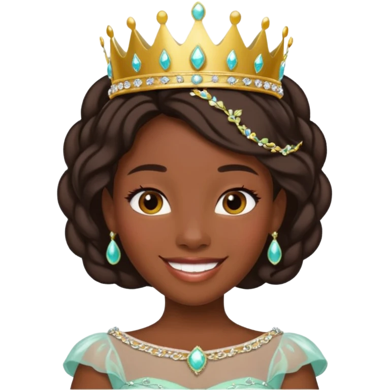 tạo cho tôi emoji công chúa tianna emoji