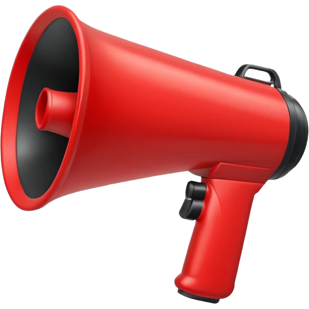megaphone emoji