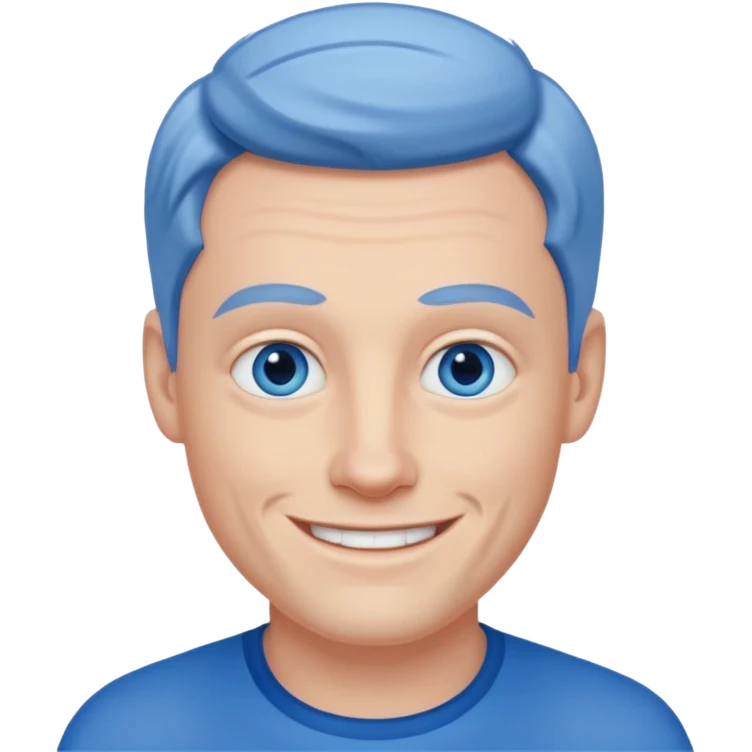 Elmer Bäck, Finnish Actor (b.1981) with blue eyes emoji