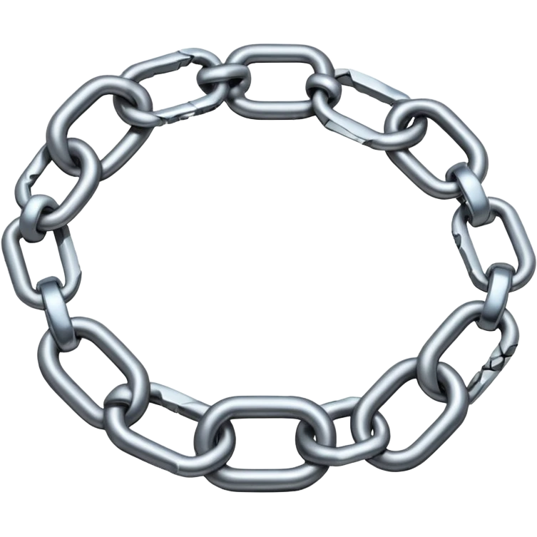 a chain that breaks emoji