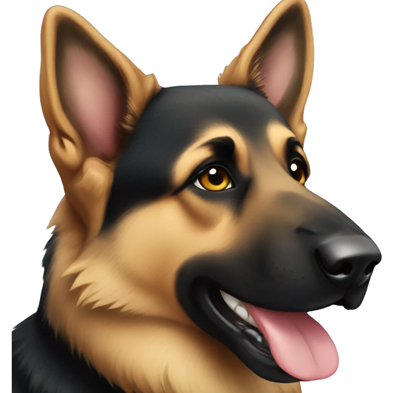 German shepherd  emoji