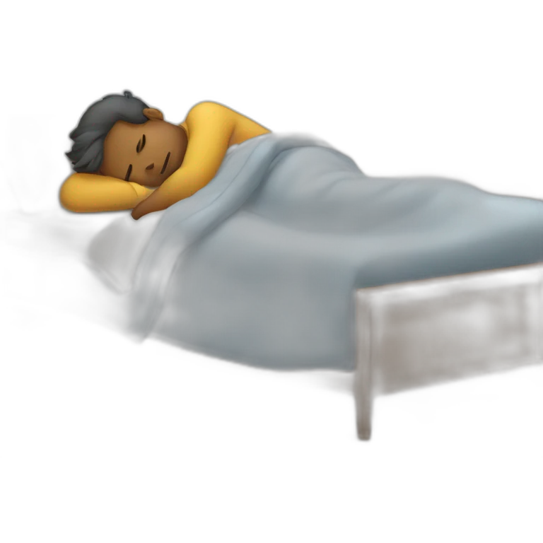 Sleeping guy emoji