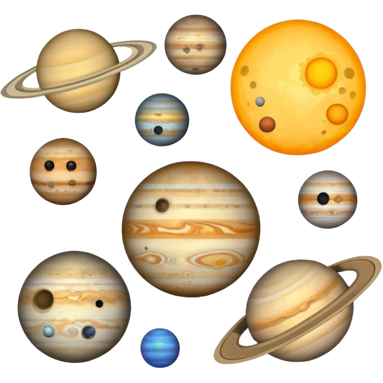 Solar system emoji