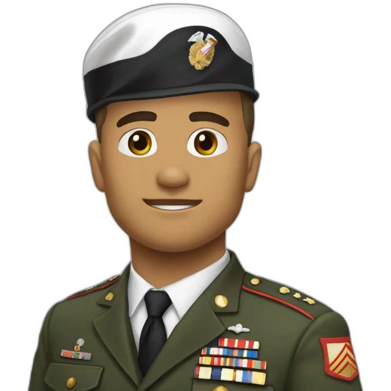 Marine le m’en emoji