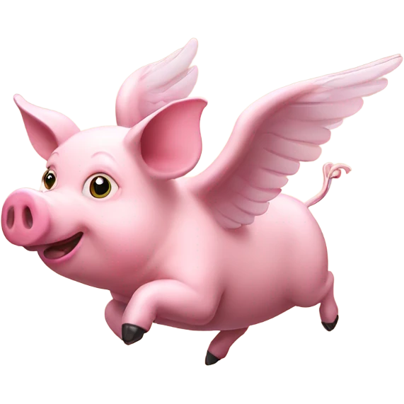 flying pig emoji