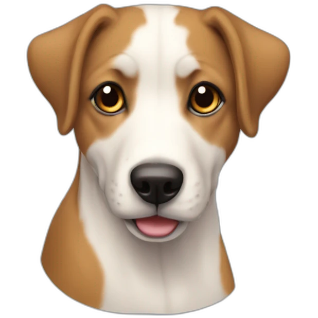 Mestiza colie perro de aguas emoji
