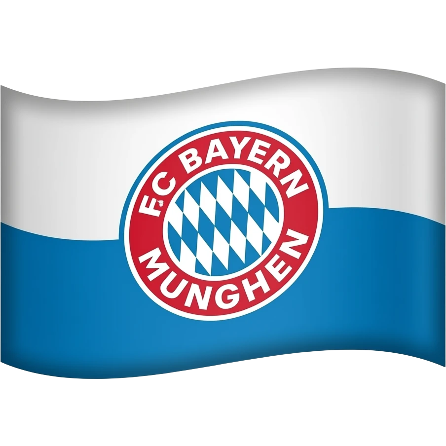 weißblaue bayern flagge emoji