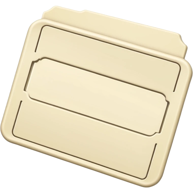 plain ivory ticket emoji