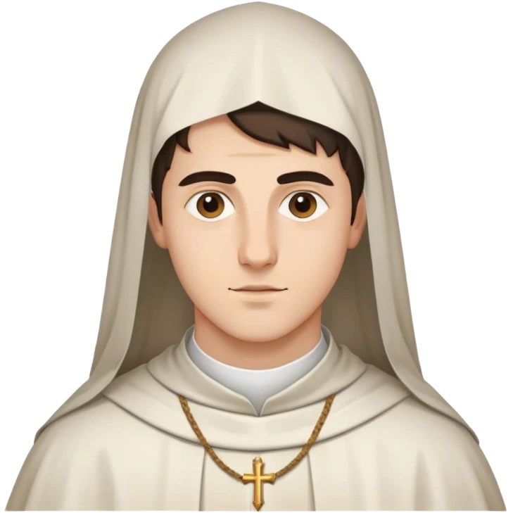 Italian young man Carthusian  emoji