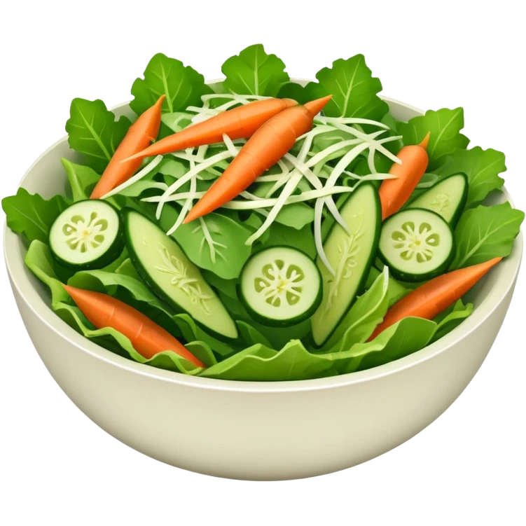 BOWL DI INSALATA,  iperrealistico 4k, No tomatoes emoji