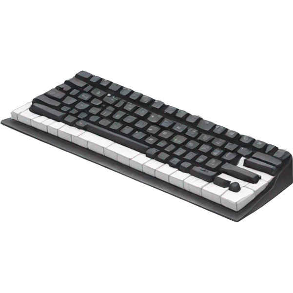 keyboard from a side emoji