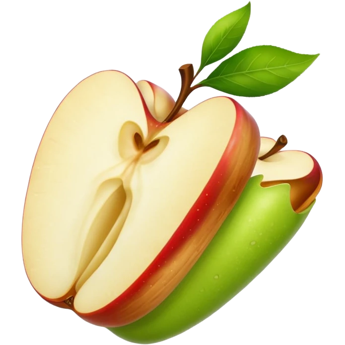 Create an Apple core emoji