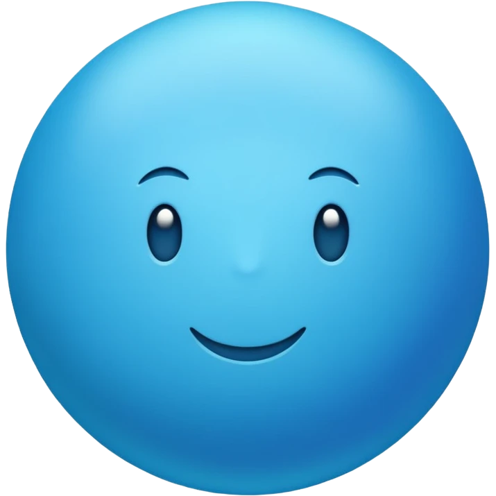 BLUE emoji