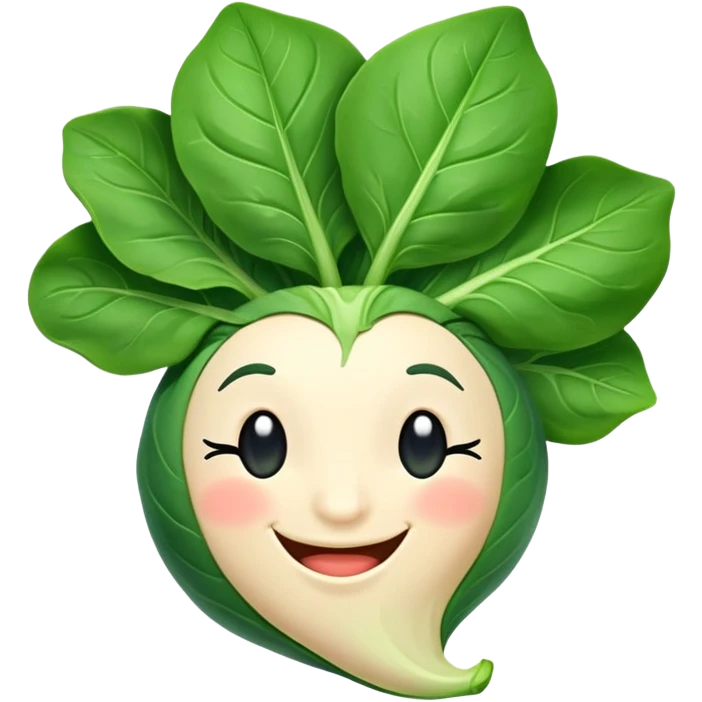 Winking Spinach  emoji