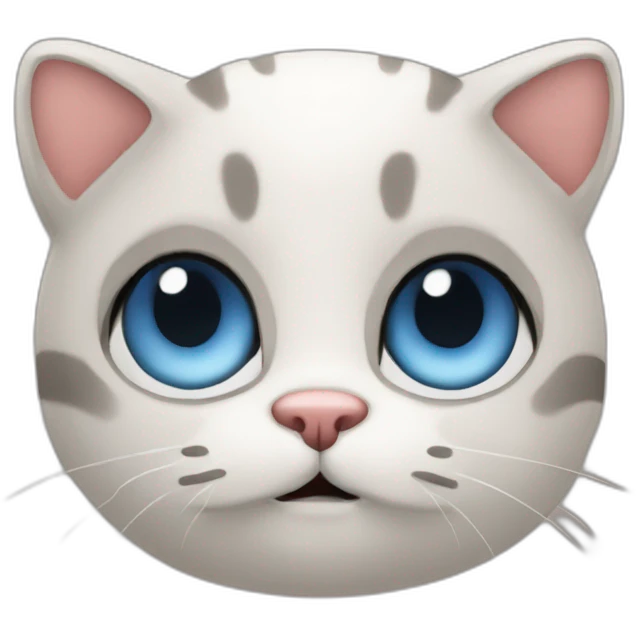 Chat mignon emoji