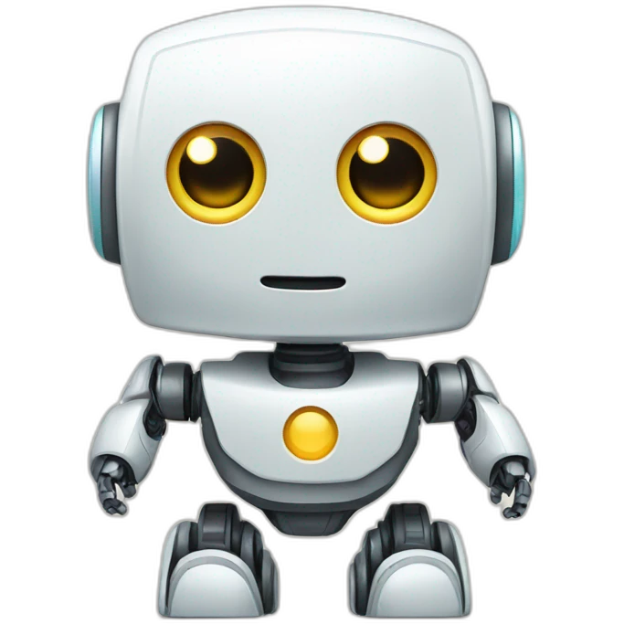 cute robot chatbot emoji