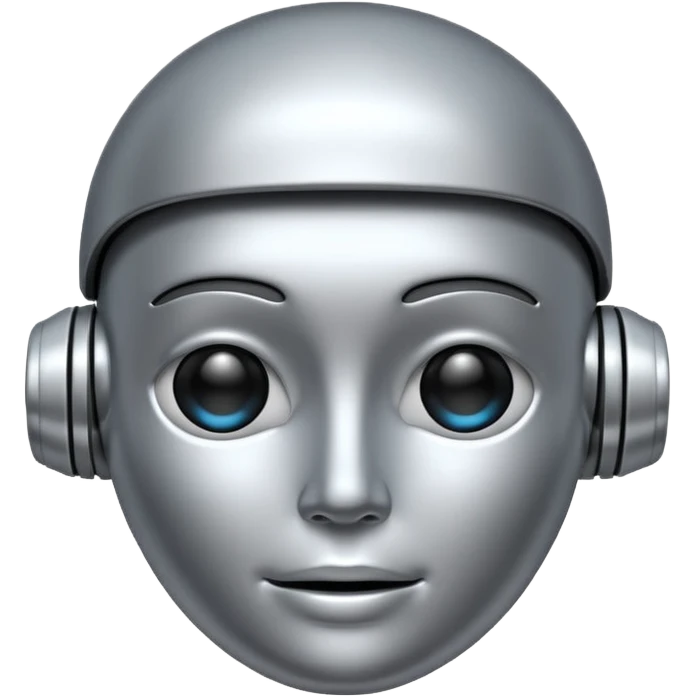 Generate a realistic emoji of AI artificial intelligence emoji
