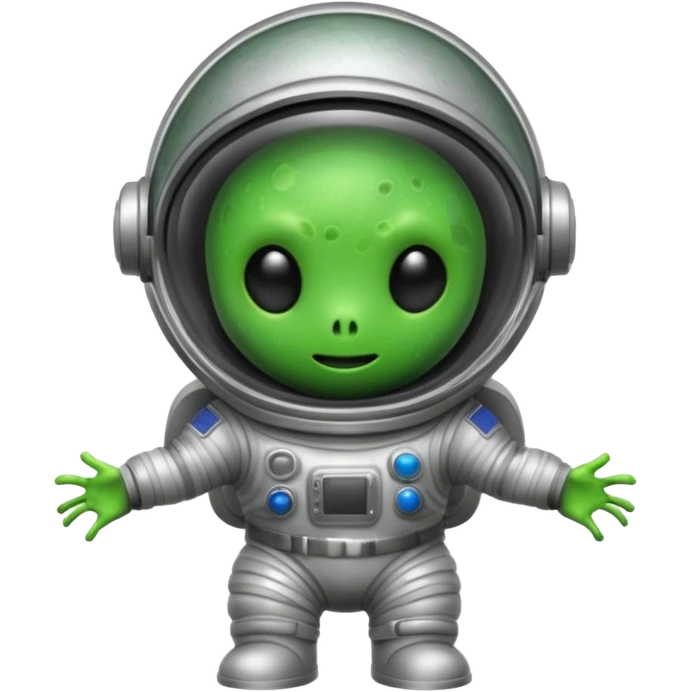 slime alien Astronaut emoji