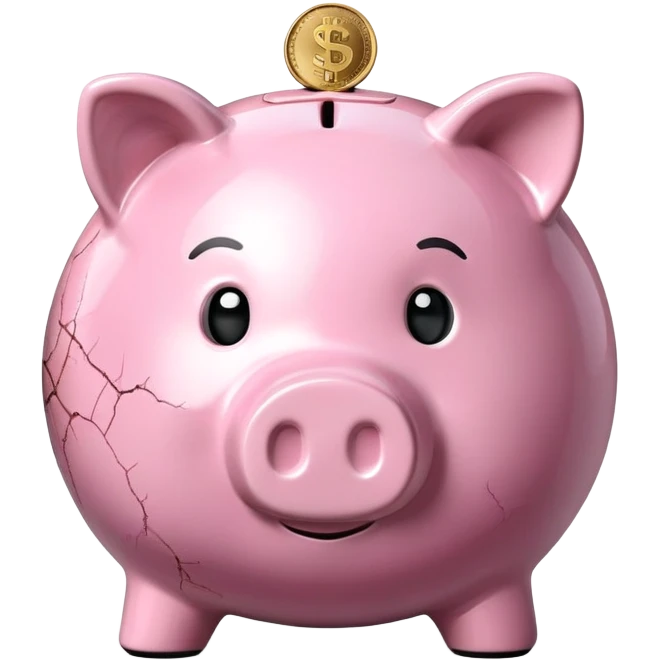 piggy bank representing savings emoji
