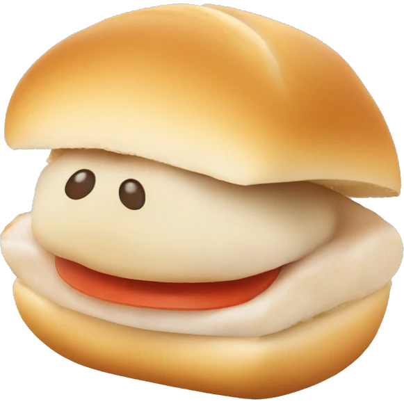 Chicken fillet in a bread roll emoji