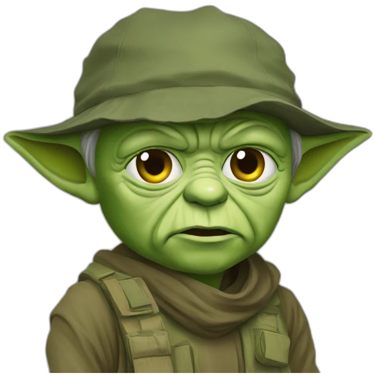 Yoda general Ukraine army  emoji