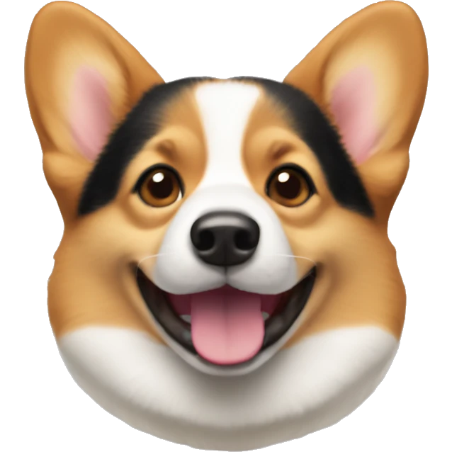 corgi face emoji