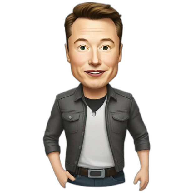 Elon Musk qui fait du foot emoji