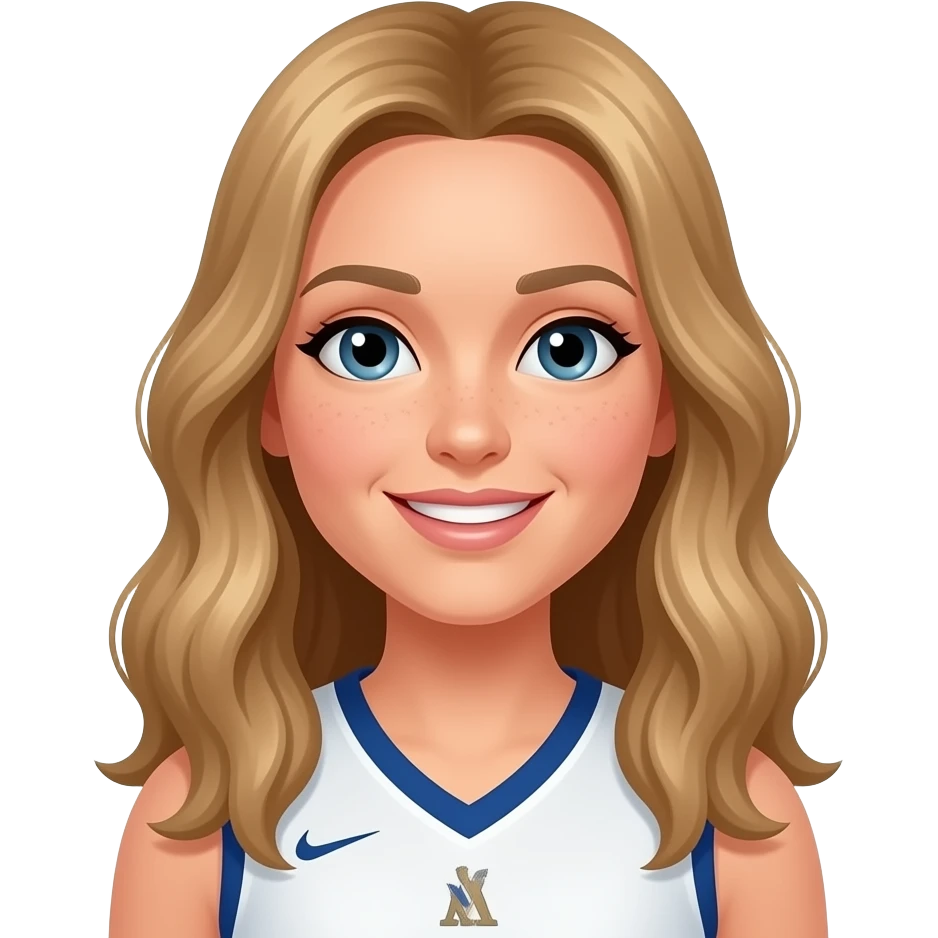 Delaney Burd as a champion emoji