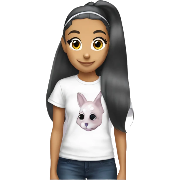 ariana grande shirt emoji