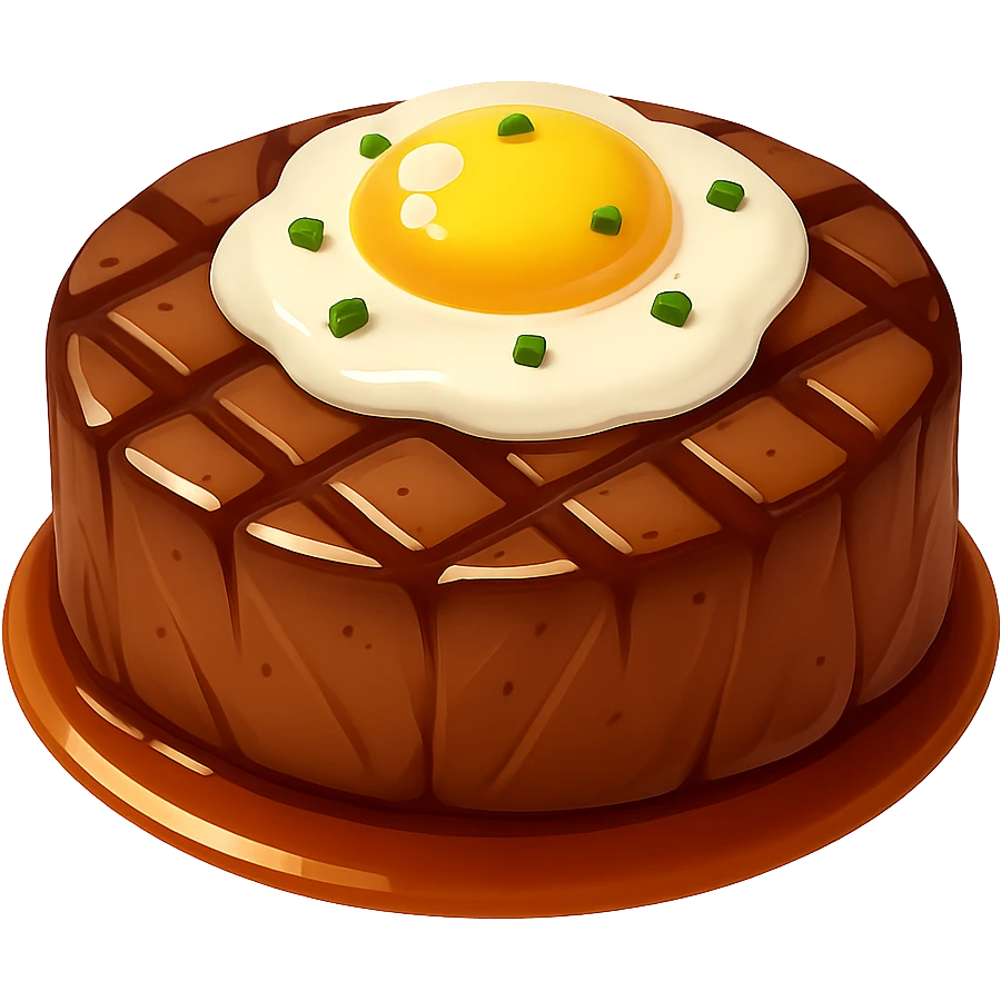 Remove potatoes but keep some steak details, make it look more like a steak in emoji style with no background. emoji