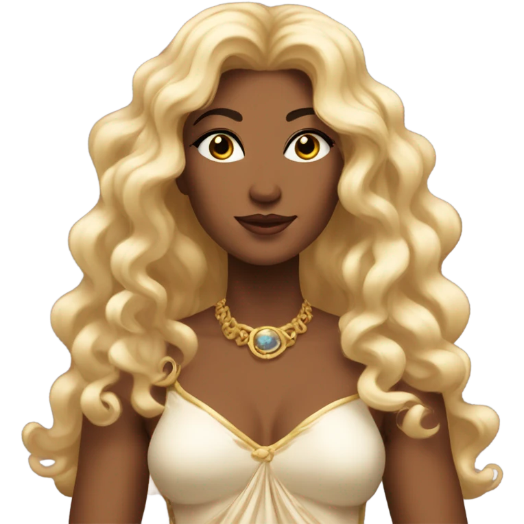 a transsexual goddess emoji