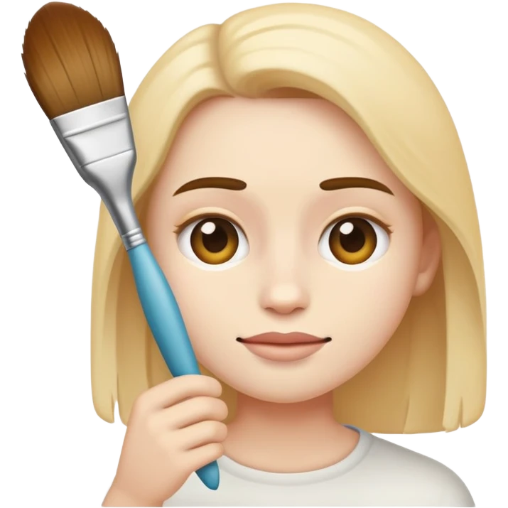 wifiskeleton artist emoji painting with a brush emoji