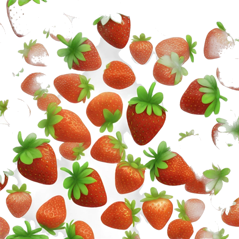 rainbow strawberry emoji