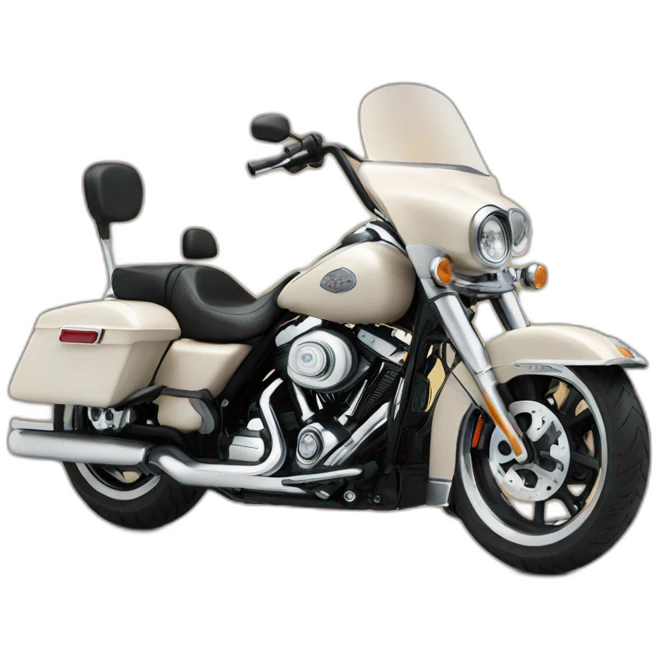 Harley chpper emoji