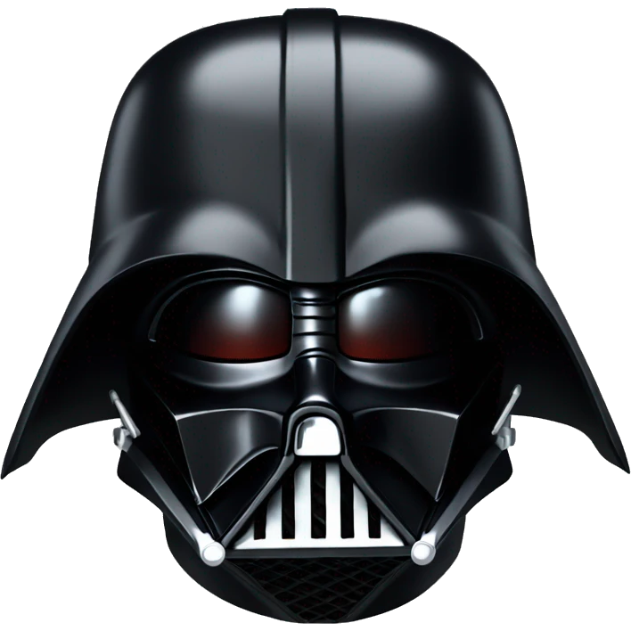 Star Wars Darth vader helmet emoji