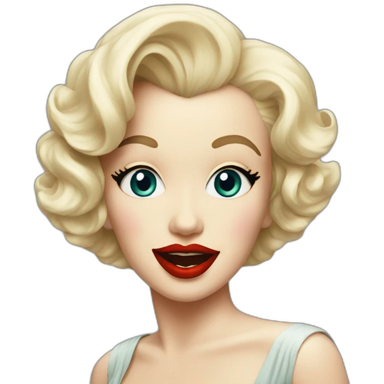 Marilyn Monroe emoji