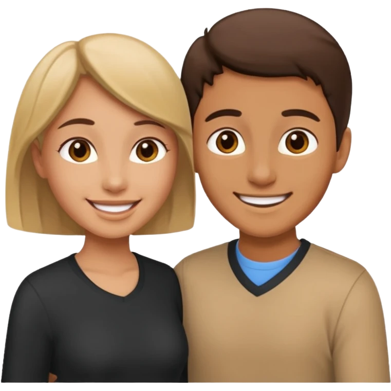 two full-length people greeting each other emoji