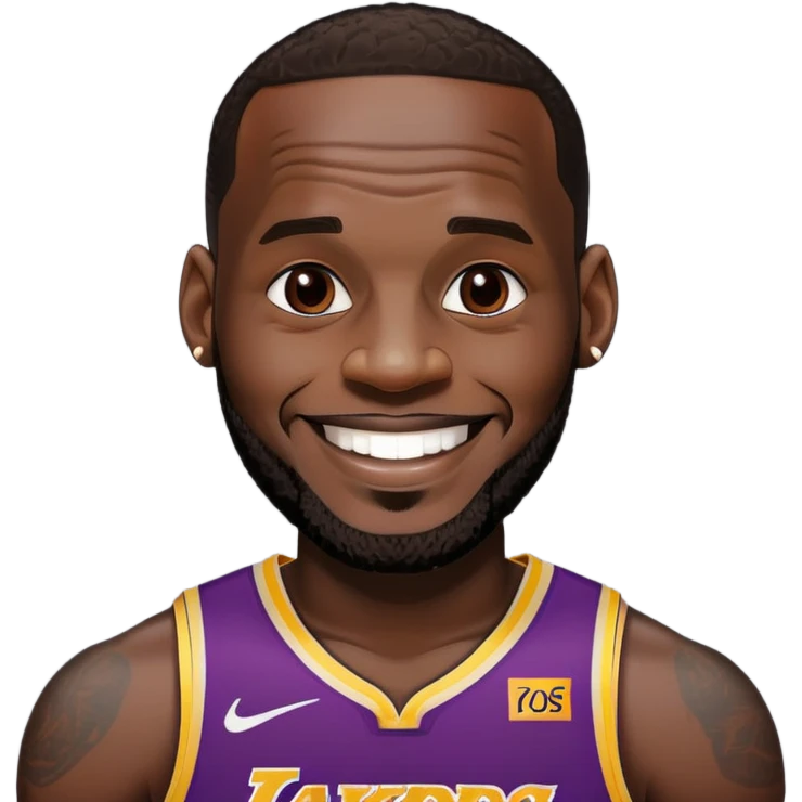 LeBron gooning  emoji