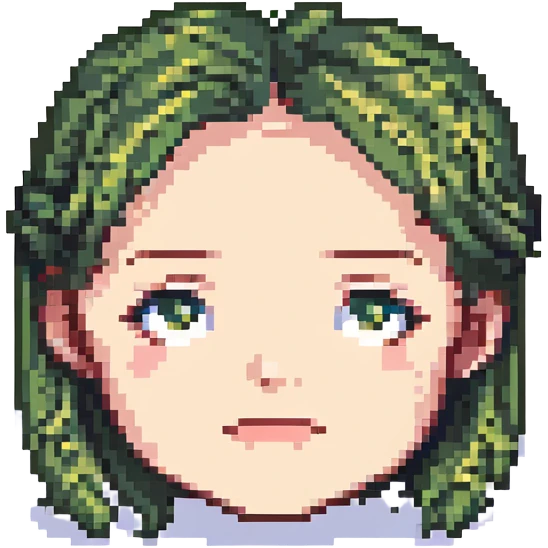 girl's face winking, only face, no text emoji